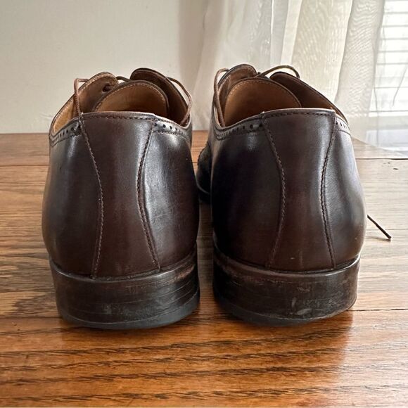 Magnanni Blanco Aldomar Dress Shoes 9249 Brown Brogue Cap Toe Oxfords Men’s 11.5 - Picture 4 of 8